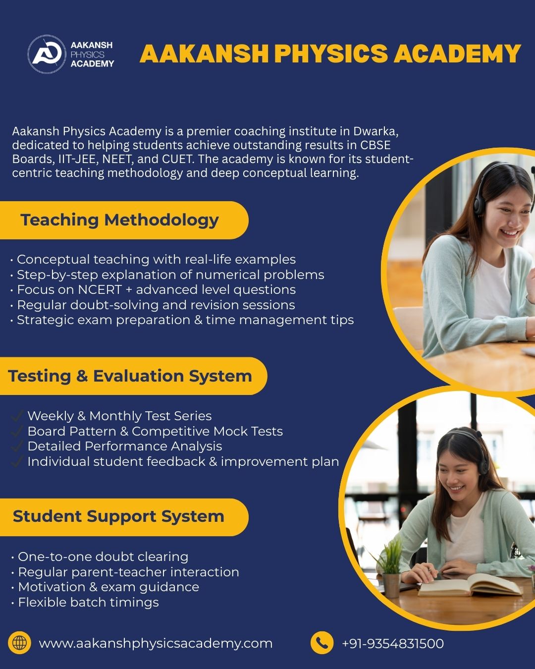 best physics academy in dwarka